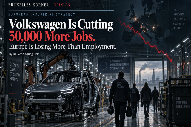Volkswagen Is Cutting 50,000 More Jobs. Europe Is Losing More Than Employment.