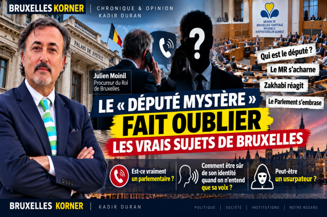 Bruxelles : quand le « député mystère » fait oublier la question essentielle