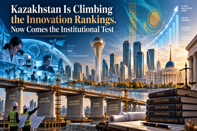 Kazakhstan Is Climbing the Innovation Rankings. Now Comes the Institutional Test
