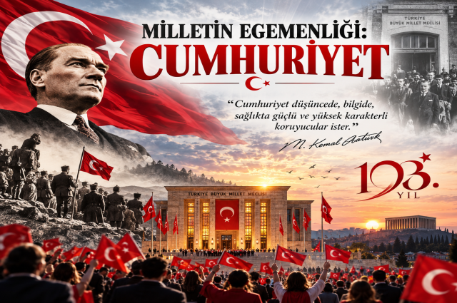 MİLLETİN EGEMENLİĞİ: CUMHURİYET