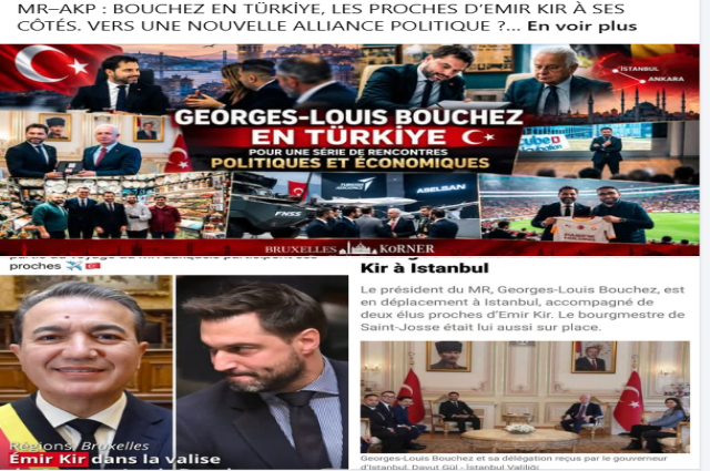 MR–AKP : BOUCHEZ EN TÜRKİYE, LES PROCHES D’EMIR KIR À SES CÔTÉS. VERS UNE NOUVELLE ALLIANCE POLITIQUE ?