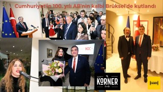 Cumhuriyet'in 100. yılı AB'nin kalbi Brüksel'de kutlandı