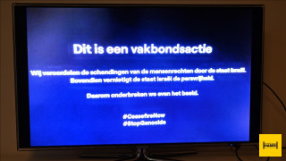 Belçika'nın VRT tv kanalı, Eurovision yayını sırasında İsrail’i protesto etti