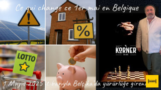 1 Mayıs 2025 itibarıyla Belçika’da yürürlüğe girenler/Ce qui change ce 1er mai en Belgique