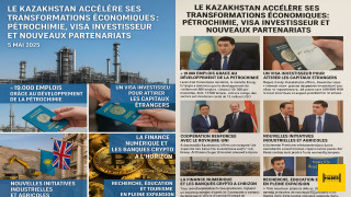 Quoi de neuf cette semaine du 5 Mai 2025 au Kazakhstan  