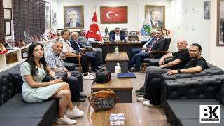 TÜRKİYE GAZETECİLER FEDERASYONU’NDAN ZONGULDAK BELEDİYESİ’NE ZİYARET