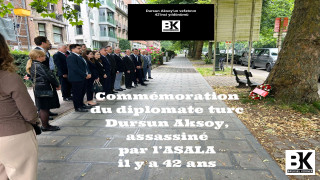 Commémoration du diplomate turc Dursun Aksoy, assassiné par l’ASALA il y a 42 ans
