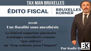 La Belgique n’augmente pas l’impôt… mais limite de plus en plus les moyens de le réduire