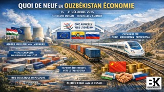 Quoi de neuf en Ouzbékistan – Économie Période : 15–31 décembre 2025
