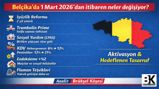 1 Mart 2026 dan itibaren Yürürlüğe giren tüm değişiklikler