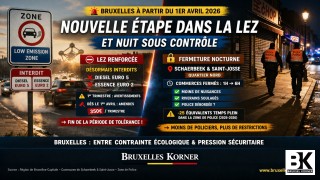 Bruxelles – LEZ durcie et nuit sous contrôle : la ville bascule dans une logique de contrainte