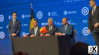 BEM Official launch event of the mission in presence of HE Ömer Bolat, Minister of Trade and S.E. Maxime Prévot, M. Nail Olpak, S.E. Mathias Diependaele....