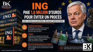 ING règle 1,6 million d'euros : la mécanique silencieuse d'un dossier explosif