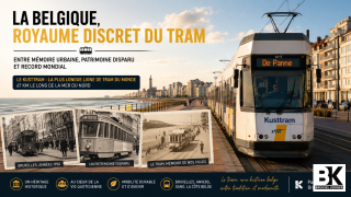 La Belgique, royaume discret du tram : entre mémoire urbaine, patrimoine disparu et record mondial