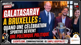 Galatasaray à Bruxelles : quand une célébration sportive devient une polémique politique et video