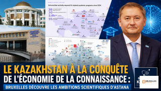 Le Kazakhstan à la conquête de l'économie de la connaissance : Bruxelles découvre les ambitions scientifiques d'Astana