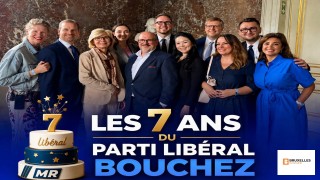 Vous avez dit 180 ans ? Les 7 ans du Parti Libéral Bouchez ?