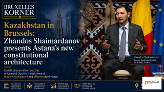 Kazakhstan: In Brussels, Zhandos Shaimardanov Presents Astana’s New Constitutional Architecture