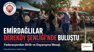 Emirdağlılar Dereköy Şenliği’nde Buluştu: Federasyondan Birlik ve Dayanışma Mesajı