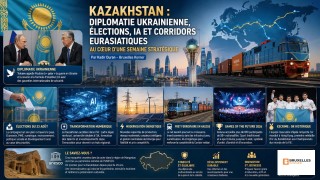 Kazakhstan : diplomatie ukrainienne, élections, IA et corridors eurasiatiques au cœur d’une semaine stratégique
