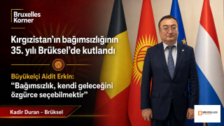 Kırgızistan’ın bağımsızlığının 35. yılı Brüksel’de kutlandı