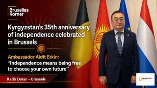 Kyrgyzstan’s 35th Anniversary of Independence Celebrated in Brussels