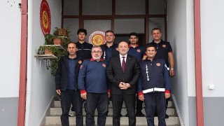 Başkan Selçuk Yıldız’dan İtfaiye Haftası’nda anlamlı ziyaret