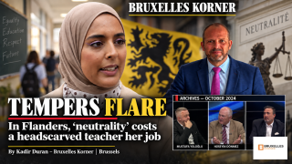 empers flare: in Flanders, “neutrality” costs a headscarf-wearing teacher her job