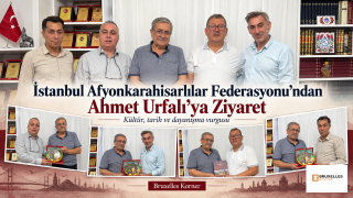 İstanbul Afyonkarahisarlılar Federasyonu’ndan Şair ve Yazar Ahmet Urfalı’ya Anlamlı Ziyaret