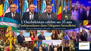 L’Ouzbékistan célèbre ses 35 ans d’indépendance dans l’élégance bruxelloise