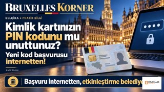 Kimlik kartınızın PIN kodunu mu unuttunuz? 1 Ocak 2022’den sonra verilen kartlarda yeni kod talep etmenize gerek yok: Bloke belediyede kaldırılabiliyor.