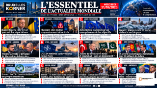 L’ESSENTIEL DE L’ACTUALITÉ MONDIALE MERCREDI 21 OCTOBRE 2026